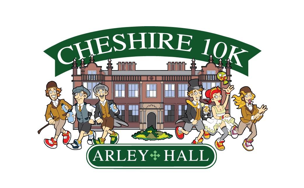 Cheshire 10k Arley Hall logo