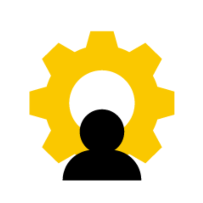 Icon representing personal development – Theme 3